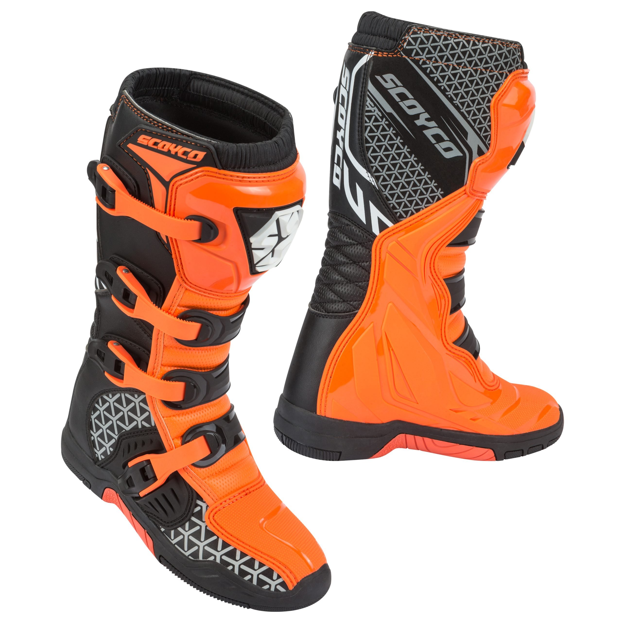 SCOYCO nouvelles bottes de moto bottes de moto portables résistantes aux chocs d'automne bottes tout-terrain 2ottes tout-terrain2 SCOYCO New Motorcycle Riding Boots Fall Crash Resistant Wearable Motorcycle Boots Off-Road Boots – Image 2