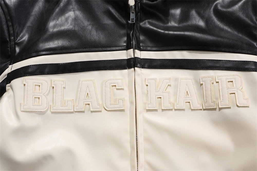 Men's Jackets Coats Polyester Material Motorcycle Jacket Custom Embroidery Racing Jacket Stand Woven Fabric Men Embroidered 66- Imagen Men's Jackets Coats Polyester Material Motorcycle Jacket Custom Embroidery Racing Jacket Stand Woven Fabric Men Embroidered - Image 6