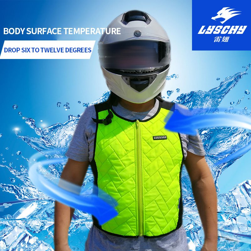 Prix d'aubaine été refroidi à l'eau gilet de moto moto veste de Motocross veste de sécurité moto veste de course de sport 2 moto veste de course de sport2 Bargain price Summer Water-cooled Motorcycle Vest Motorbike Motocross Jacket Safety Motorbike Jacket Sports Racing Vest – Image 2